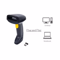 Equip Wireless 2D Dual Mode 2.4GHz + Bluetooth Barcode Scanner, with Stand - Additional view 7