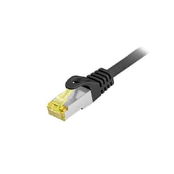 Equip Cat.6A S/FTP Outdoor Patch Cable, 2.0m, Black