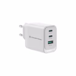Conceptronic ALTHEA21W65 3-Port 65W GaN USB PD Charger, USB-C x 2, USB-A x 1, QC 3.0, PPS, PD 3.0, Indoor, AC, 20 V, 1.5 m, W ...