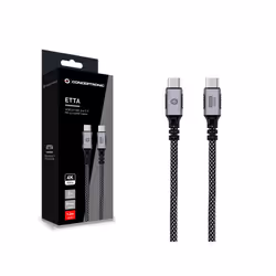 Conceptronic ETTA07B12 USB 3.2 Gen 2x2 C-C PD 3.0 100W Cable 1.2M, 20V 5A, 20Gbps, 4K60Hz, E-Mark