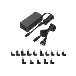 Conceptronic OZUL08B15 90W Universal Laptop Charger, 15 Charging Tips incl.