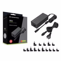 Conceptronic OZUL08B15 90W Universal Laptop Charger, 15 Charging Tips incl. - Additional view 4