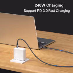 Equip USB4 Gen 2x2 C to C Cable, 3.0m, PD 100W, 4K/60Hz, 20Gbps, Black - Additional view 7
