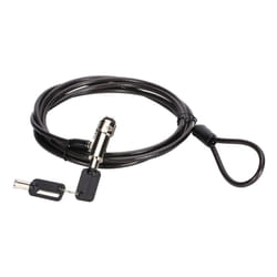 Conceptronic CUSTODIO02BNM Keyed Laptop Lock, Nano Lock Slot, Master Keyed Compatible, 1.8m