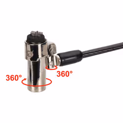 Conceptronic CUSTODIO02BNM Keyed Laptop Lock, Nano Lock Slot, Master Keyed Compatible, 1.8m - Additional view 5