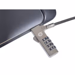 Conceptronic CUSTODIO01BW Combination Laptop Lock, Wedge Slot, 1.8m - Additional view 4
