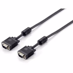 Equip HD15 VGA Cable, 3m, 3 m, VGA (D-Sub), VGA (D-Sub), Male, Male, Black