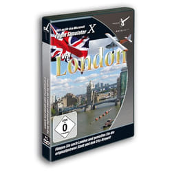 Aerosoft VFR London X Video game add-on PC Microsoft Flight Simulator X (Compatible with SP1 or SP2 / Acceleration Pack) English