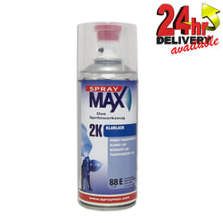SPRAYMAX 680061 2K GLOSS CLEARCOAT AEROSOL 400ML -FUEL PETROL RESISTANT M/C TANK