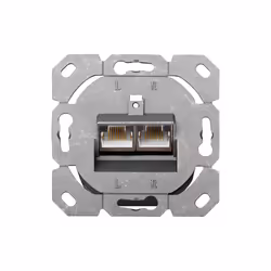 Digitus CAT 6, Class E, wall outlet, shielded, surface mount - Additional view 4