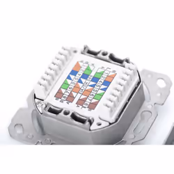 Digitus CAT 6, Class E, modular wall outlet, shielded - Additional view 5