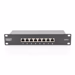Digitus CAT 6, Class E Patch Panel, shielded, black - Additional view 4