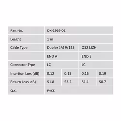 Digitus Fiber Optic Singlemode Patch Cord, LC / LC - Additional view 4