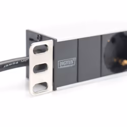 Digitus aluminum outlet strip, 8 safety outlets, 2 m supply safety plug - Additional view 4