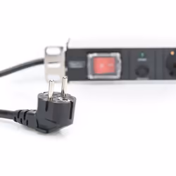 Digitus aluminum outlet strip with overload protection, 7 safety outlets, 2 m supply safety plug - Additional view 7