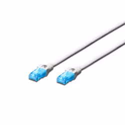 Digitus CAT 5e U/UTP patch cord, 5 m, Cat5e, U/UTP (UTP), RJ-45, RJ-45, White