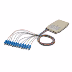 Digitus Splice cassette with 12 pigtails, pre-assembled, SC, OM3, SC, Multicolour, Multi-mode, OM3, China