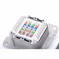 Digitus CAT 6A class EA network socket, design-compatible, shielded, flush-mounted - Additional view 5