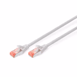 Digitus CAT 6 S/FTP patch cord, 10 m, Cat6, S/FTP (S-STP), RJ-45, RJ-45, Grey