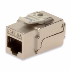 CAT.8.1 KEYSTONE JACK TOOLLESS IDC MODULE - SHIELDEDCat.8.1 Keystone Jack Shielded -RJ45 module. LSA Toolless termination. Sn ...