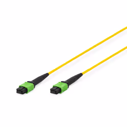 Digitus Fiber Optic Patchcord, MPO, Female, OS2, Method A, 2m, 2 m, MPO/MTP, MPO/MTP