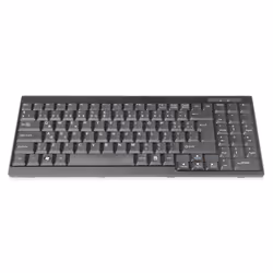 Digitus Keyboard Suitable for TFT Consoles, Turkish Layout, Full-size (100%), Wired, Black