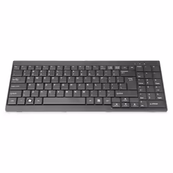 Digitus Keyboard Suitable for TFT Consoles, US-Layout, Mini, Wired, USB, QWERTY, Black
