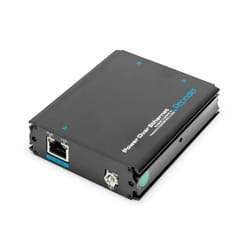 Digitus 1 Port zu 2 Port Fast Ethernet PoE+ Repeater, 802.3 af/at