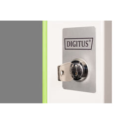 Digitus Glass front door for 19" 12U wall-mounted enclosure Unique series