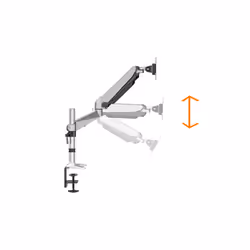 Digitus Universal Single Monitor Mount with gas spring and clamp mount - Additional view 7