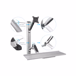 Digitus Workstation (monitor, keyboard, mouse) Wall Mount - Additional view 5