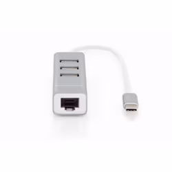 Digitus USB Type-C™ 3-Port Hub + Fast Ethernet LAN Adapter - Additional view 6