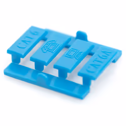 Digitus Face plate, 1 port, 45 x 45 mm, angled, for frame DN-93802-5-SH - Additional view 5