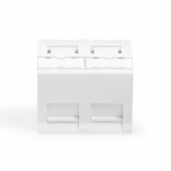 Digitus Front panel, 2-port, 45 x 45 mm, angled, for frame DN-93802-5-SH - Additional view 6