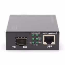 Digitus Gigabit PoE media converter, RJ45 / SFP, PSE - Additional view 5