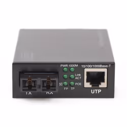 Digitus Gigabit PoE media converter, RJ45 / SC, MM, PSE - Additional view 5