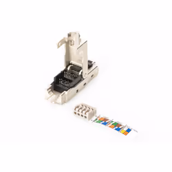 Digitus CAT 6A Field Termination Plug, STP with dust cap, bend relief - Additional view 5