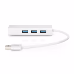 Digitus USB 3.0 3-Port Hub & Gigabit LAN Adapter - Additional view 6