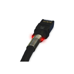 PatchSee PK-PCI6-U-13 networking cable Black 4 m Cat6a U/UTP (UTP)