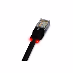 PatchSee PK-U-2, 0.6 m, Cat5e, U/UTP (UTP), RJ-45, RJ-45, Black