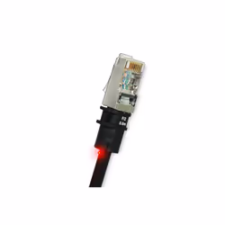 PatchSee PK-F-7, 2.1 m, Cat5e, U/FTP (STP), RJ-45, RJ-45, Black