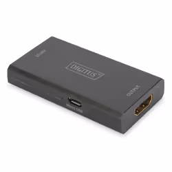 Digitus 4K HDMI Repeater, 60 Hz, 4096 x 2160 pixels, AV repeater, 30 m, 3D, Black, HDCP