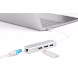 Digitus USB Type-C™ 3-Port Hub + Gigabit Ethernet - Additional view 4