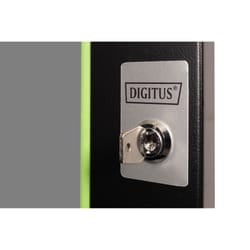 Digitus Glass front door for 19" 16U wall-mounted enclosure Unique series