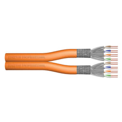 Digitus Cat.7 S/FTP installation cable, 500 m, duplex, B2ca-s1a,d0,a1