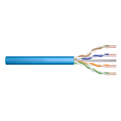 Digitus Cat.6A U/UTP installation cable, 305 m, simplex, B2ca, 305 m, Cat6a, U/UTP (UTP), Blue