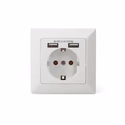 Digitus Safety socket for flush mounting with 2 USB ports - Additional view 4