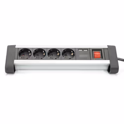 Digitus 4-way office socket strip with 2x USB ports - Additional view 6