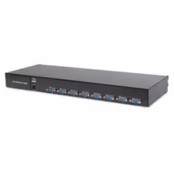Digitus 17" LCD KVM Console, 8-Port VGA, german Keyboard - Additional view 5