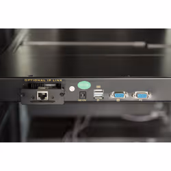 Digitus 17" LCD KVM Console, 8-Port VGA, german Keyboard - Additional view 6